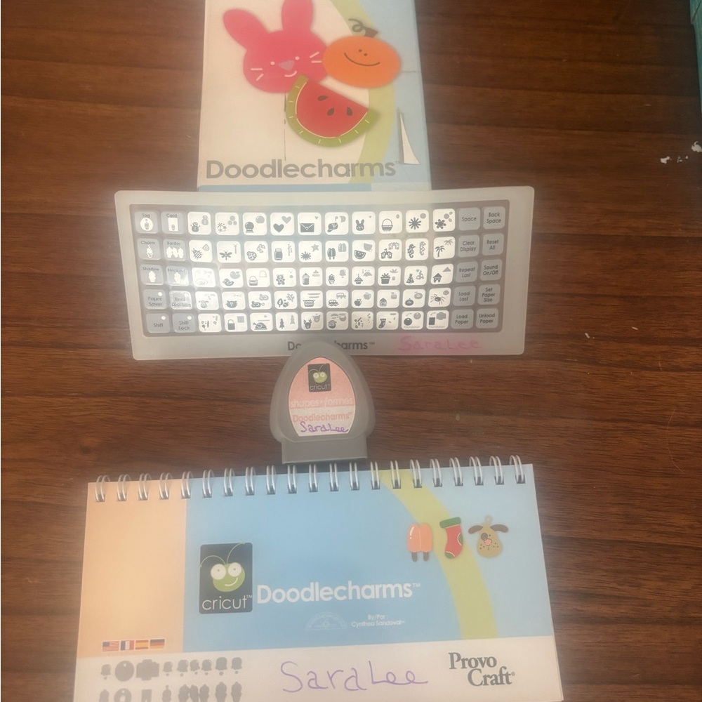Cricut Doodlecharms Cartridge